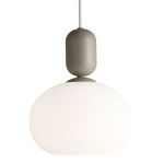 Nordlux Notti 20 Pendant Glass Grey | Suitable for 1x E27