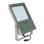 Philips LED Floodlight Coreline BVP130 Grey 141W 21000lm 70x21D - 740 Cool White | IP66 - Asymmetrical