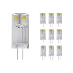 Multipack 10x Noxion Bolt LED Capsule G4 0.9W 100lm - 830 Warm White | Replaces 10W
