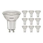 Multipack 10x Noxion LED Spot GU10 PAR16 4W 345lm 36D - 830 Warm White | Replaces 50W