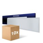Multipack 10x Noxion LED Panel Ecowhite V4.0 28W 3360lm CCT  |  300X1200 UGR<23