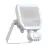Ledvance LED Floodlight Aluminium White 17W 2400lm 100D - 840 Cool White | IP65 - Motion And Light Sensor - Symmetrical