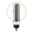 Philips Modern LED Bulb E27 Tubular and Globe 200mm Filament Smoke 6.5W 270lm - 830 Warm White | Dimmable - Replaces 25W