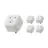 Multipack 5x Calex Smart Tuya Wifi Powerplug UK