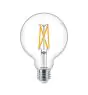 Philips MASTER Value LED Globe E27 93mm Filament Clear 5.9W 806lm - 922-927 Extra Warm White | Best Colour Rendering - Dimmable - Replaces 60W