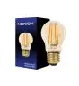 Noxion Lucent Lustre LED E27 Ball Filament Amber 4.1W 350lm - 822 Extra Warm White | Dimmable - Replaces 32W