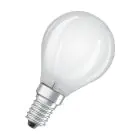 Osram Classic LED E14 Ball Filament Frosted 4.8W 470lm - 840 Cool White | Dimmable - Replaces 40W