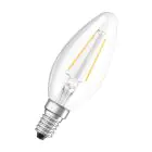 Osram Classic LED E14 Candle Filament Clear 2.8W 250lm - 827 Extra Warm White | Dimmable - Replaces 25W
