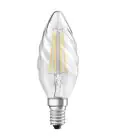 Ledvance Classic LED E14 Candle Filament Clear 3.4W 470lm - 940 Cool White | Best Colour Rendering - Dimmable - Replaces 40W