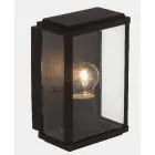 D'Lite Wall Light Arlo Black | IP44 - Suitable for 1x E27