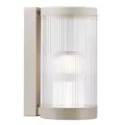 Nordlux Coupar Wall Light Aluminium Sanded | IP54 - Suitable for E27