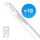 Multipack 10x Noxion LED Tube T8 Avant (EM/Mains) Standard Output 22W 2300lm - 840 Cool White | 150cm - Replaces 58W
